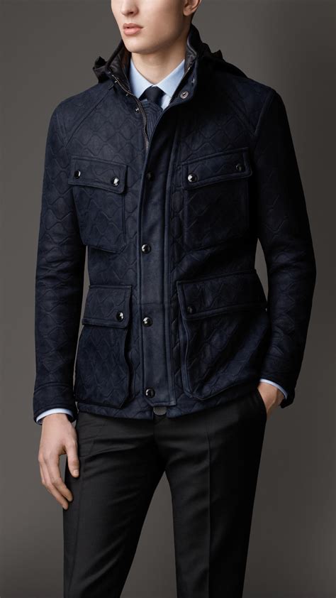 burberry suede jacket mens|Burberry jacket men windbreaker.